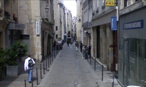 Rue Quincampoix PARIS IVe.jpg (70.23 Kio) Vu 6902 fois même endroit de nos jours