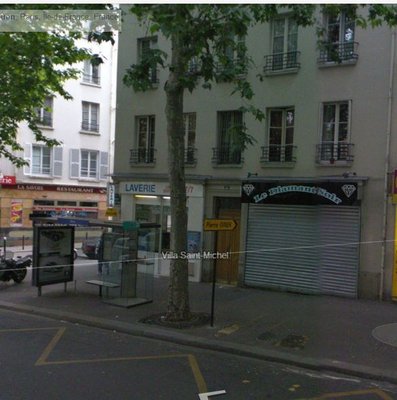 Le même immeuble 46 avenue de Saint-Ouen aujourd'hui