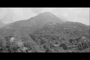 Belvédère au sommet de la colline dans le film