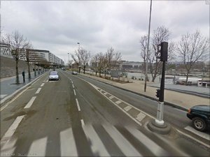 PARIS<br />4 Quai François Mauriac de nos jours...