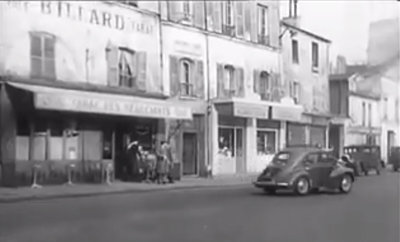 PETP-04a - Billard rue des Fossés Saint Bernard (1951) - FILM