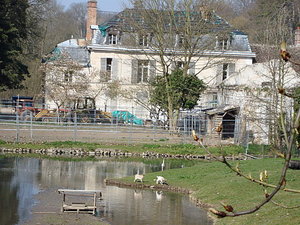 Le château de nos jours, presque ruiné