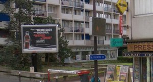 la même de nos jours, vue depuis la rue de la glacière